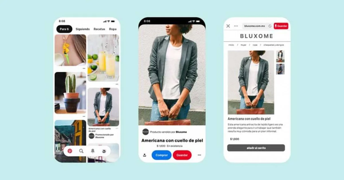 Pinterest trae cambios para vender desde la plataforma