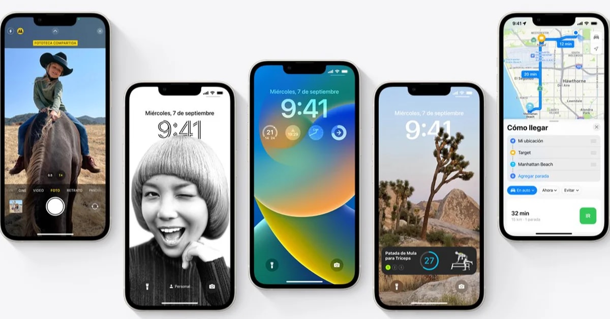 iOS 16 tienen estas 4 novedades, aunque no llegan para todos los iPhone