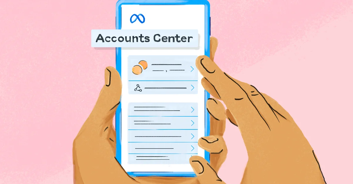 Meta creó un solo lugar para configurar Instagram, Facebook y Messenger